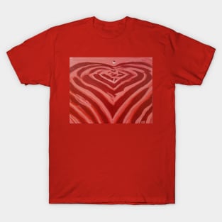 Heart Ripple By Scott Hulderson T-Shirt